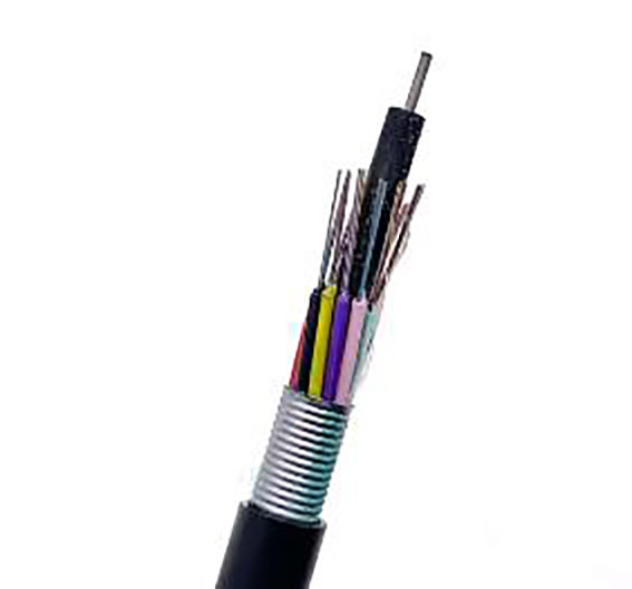 통신을 위한 야외 24 핵심 GYTS FTTH 광섬유 케이블 G652D 단일모드
