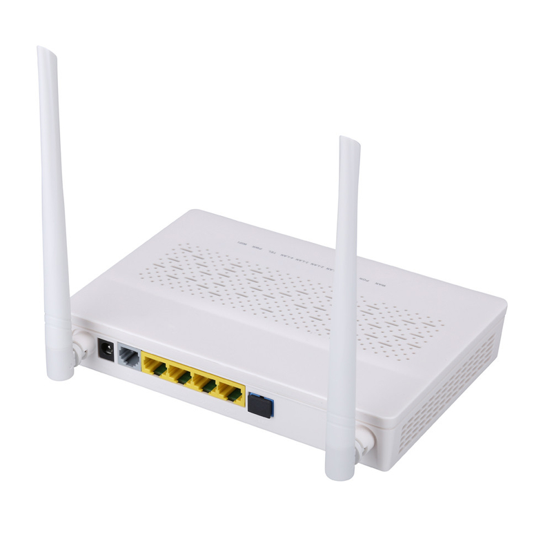 3FE 1GE 와이파이 포츠 GPON 에폰 ONU 2T2R 방식 5DBI는 2.4G 주파수를 획득합니다