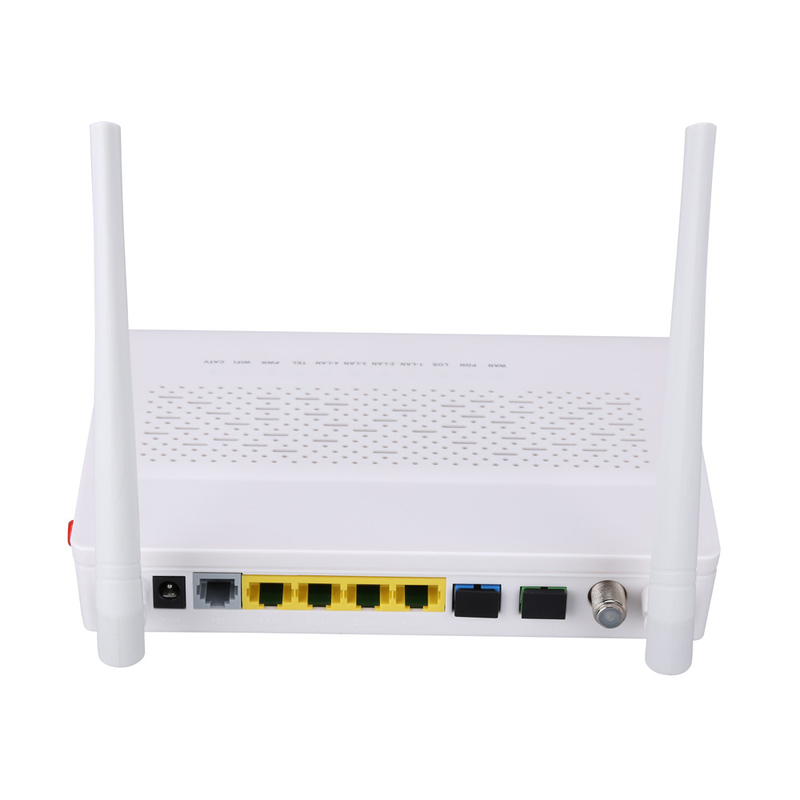 2T2R 모드 GPON 에폰 ONU 3FE 1GE 와이파이 포트 CATV 듀얼 섬유 FTTH ONU 모뎀