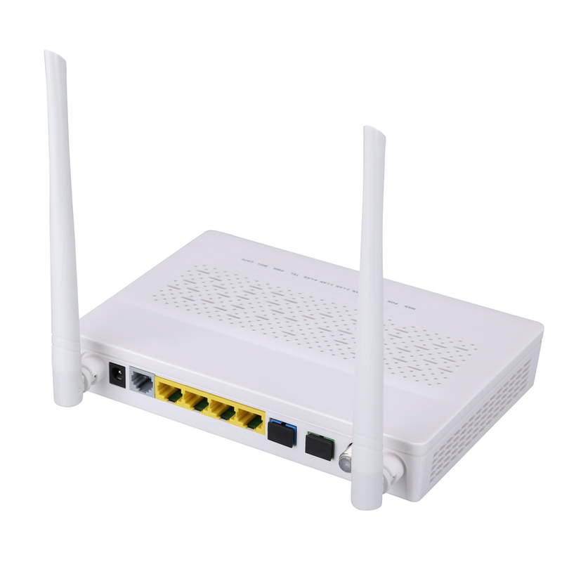 2T2R 모드 GPON 에폰 ONU 3FE 1GE 와이파이 포트 CATV 듀얼 섬유 FTTH ONU 모뎀