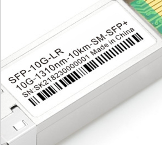 3.3V 광 섬유 송신기와 수신기 10G SFP LR 10 킬로미터 1310nm LC 연결기