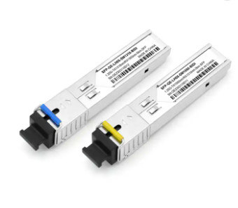 고대역폭 망을 위한 1.25Gbps SFP 광 섬유형 송수신기 단일모드
