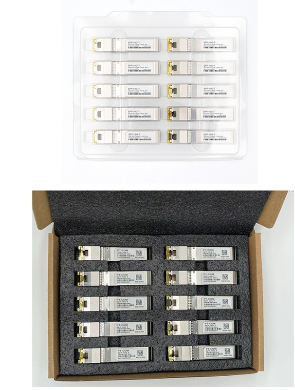 단일모드 LC / SC DDM OEM SFP 광 섬유형 송수신기 0.050 Kg 총 중량