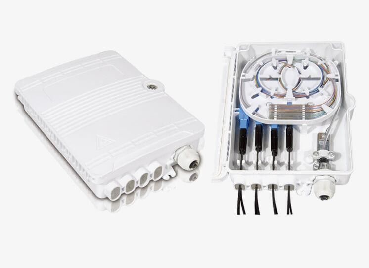 야외 배전상자 FTTH 8 핵심 광학적 접합 기계 ABS 재료 단자함