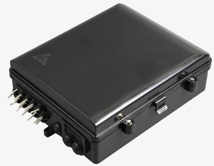 Outdoor Optical Fiber Distribution Box 16 Fibers Pole Mount Type