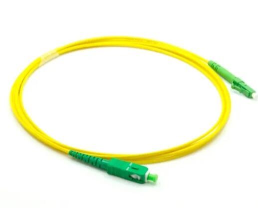 OEM Round Wire APC LC To FC Patch Cord PVC Material