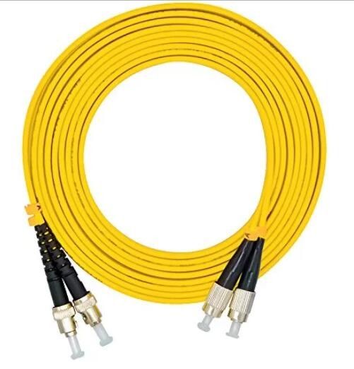 FC Fiber Optic Patch Cord , FC To ST Fiber Optic Jumper Dia 0.9mm