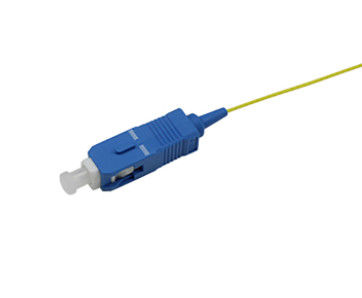 SM G652D Optical Fiber Pigtail , Patch Cord Pigtail SC APC UPC