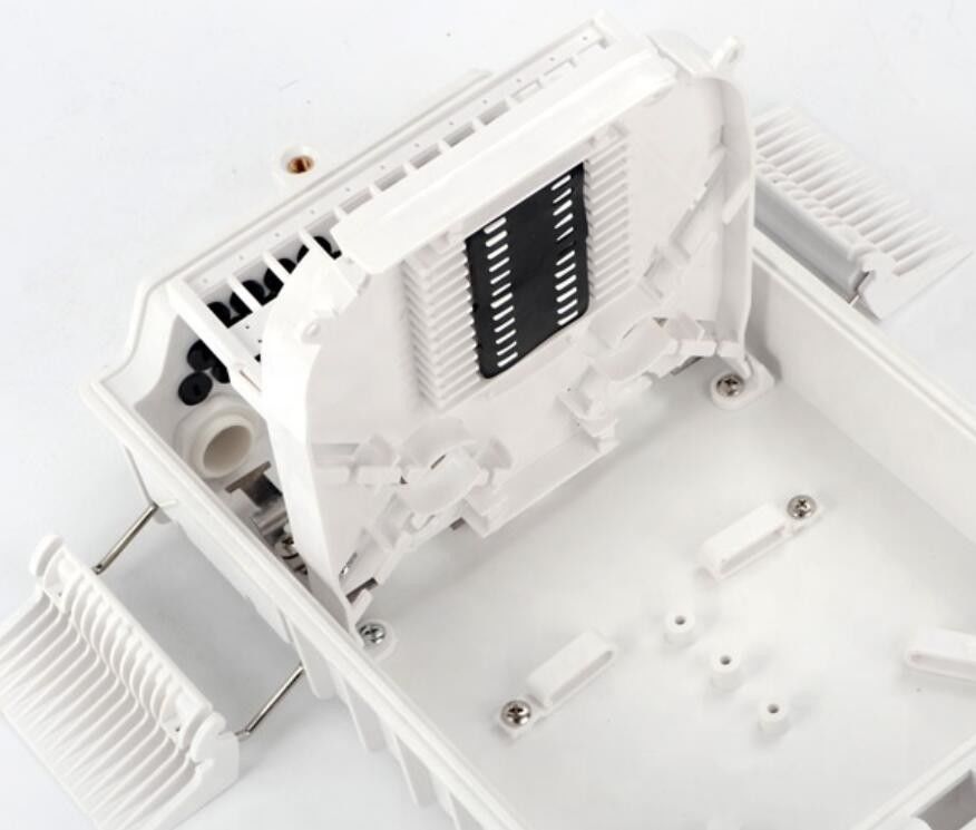 Odf Fiber Optic Terminal Box 24 Core Outdoor Waterproof IP65 FTTH 4 Inlet Port / 24 Out Port