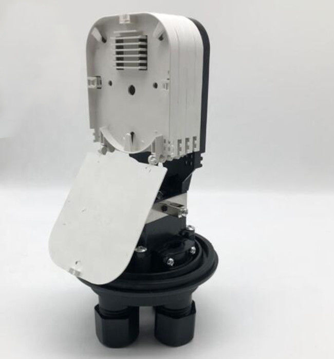 4 Tray Optical Splice Closure , Fiber Joint Closure Box 48 Core