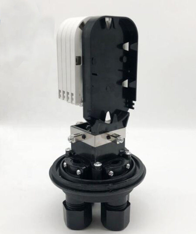 4 Tray Optical Splice Closure , Fiber Joint Closure Box 48 Core
