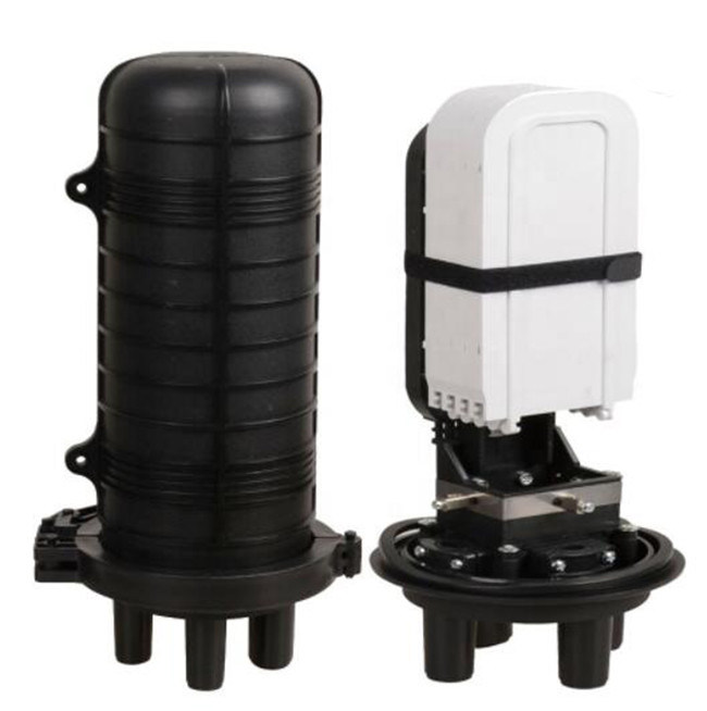 Ip68 24 48 96coreVertical 열기 쉬링크 시일 돔 광섬유 마감 1 주입구 3 수단