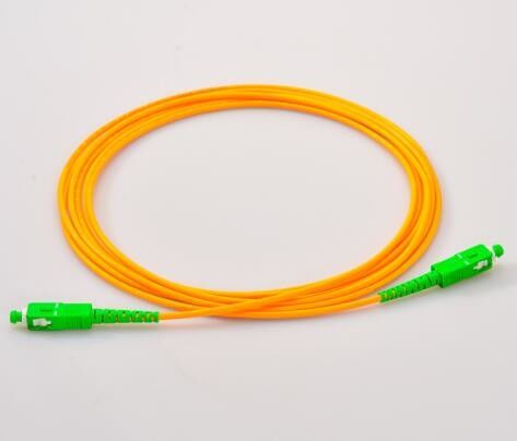 SC APC Lszh에 G652D G657A 광섬유 접속 코드 SC APC