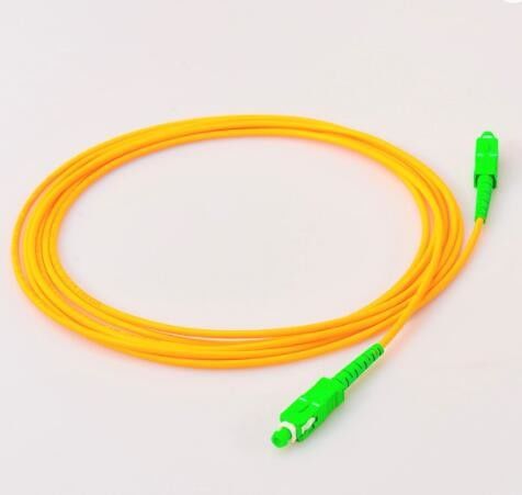 SC APC Lszh에 G652D G657A 광섬유 접속 코드 SC APC