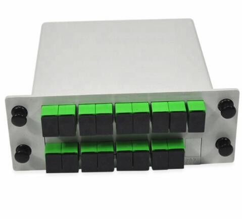 1650nm 1×16 PLC 광섬유 분배기 SC APC 연결기 0.3m 길이