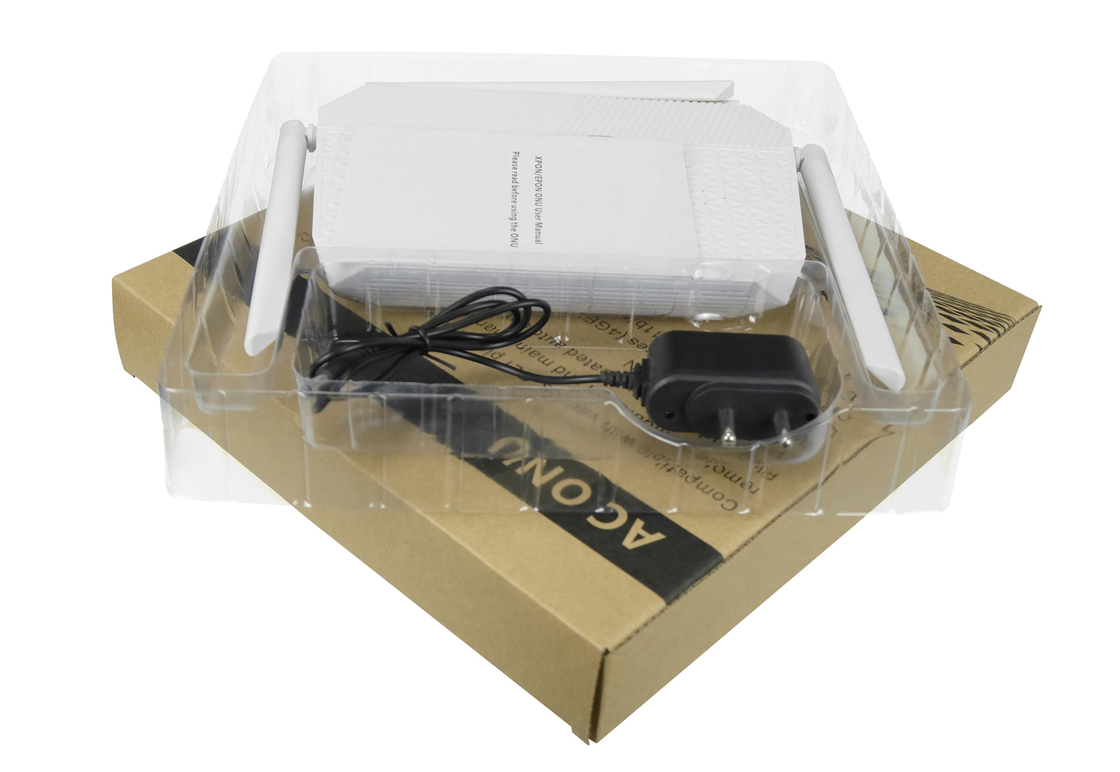 4GE AC WIFI USB XPON ONU 라우터 GPON BoB 20KM SC UPC 커넥터