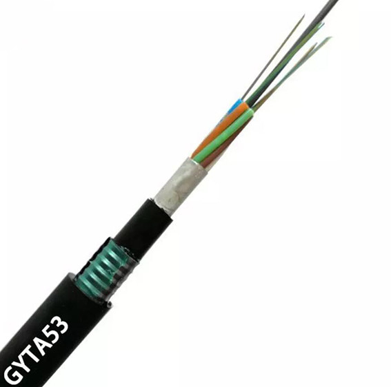 통신을 위한 야외 단일모드 섬유 옵틱 야외 케이블 G652d 두배 덮개