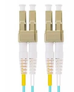기가비트 이더넷을 위한 두 부분으로 된 LC LC OM3 패치 코드 LSZH 재킷