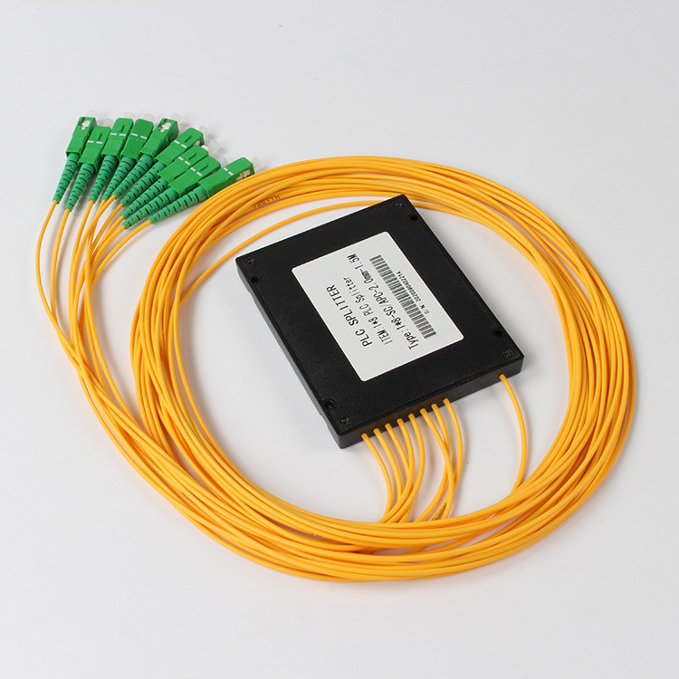 2.0MM 광섬유 분배기 1 Ｘ 8 PLC 분배기 SC APC 박스 가지 1.5Meter
