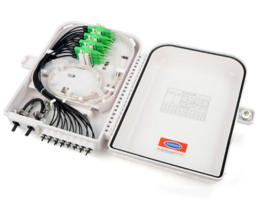 Cable Distribution Box IP 65 ,2 inlet, 16 outlet Fiber Distribution ...